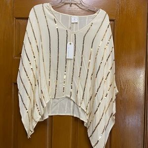 Vici-By Together Poncho Top